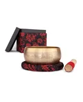 Tibetan singing bowl with engraving TARA by Bodhi (D 14 cm)