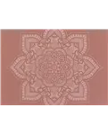 Килимок для йоги Bodhi Leela Mehndi Mandala - Мехенді Мандала Rose Tan 183x60x0.4 см