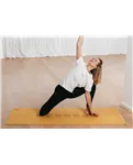 Килимок для йоги Bodhi Leela Chakralign - Чакри Mango 183x60x0.4 см