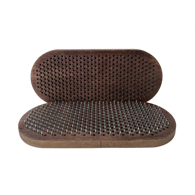 Sadhu board "7 chakras" with nails RAO pitch 10 mm color graphite