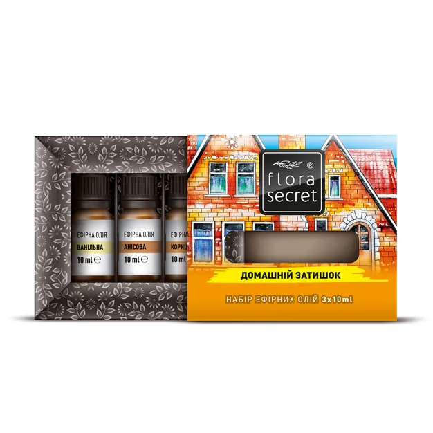 Essential oils set Home comfort Flora Secret 3 x 10 ml