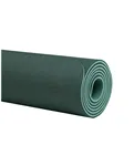 Коврик для йоги Bodhi Lotus Pro 183x60x0.6 см темно-зеленый/зеленый