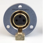 Furutech FP-682 F(R) Високоякісне гніздо XLR з родієвим покриттям Furutech FP-682 F(R) Високоякісне гніздо XLR з родієвим покриттям