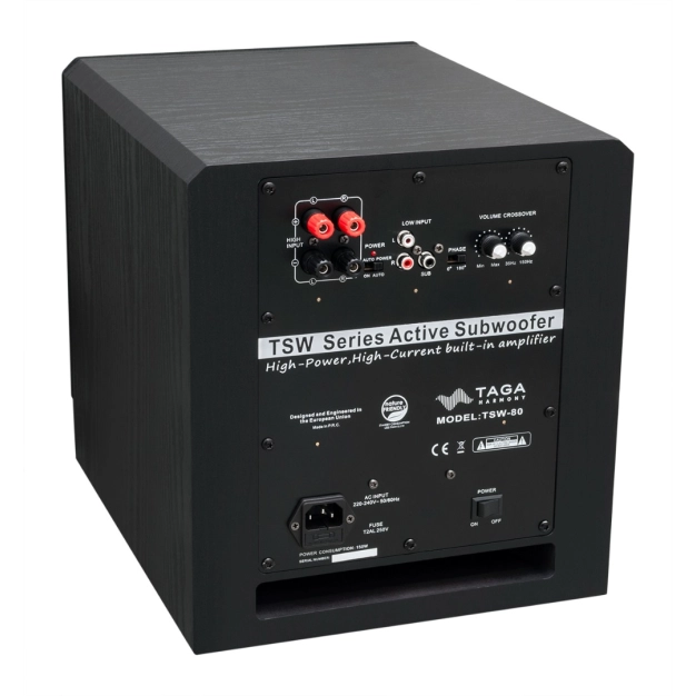 Сабвуфер Taga Harmony TSW-80 Black