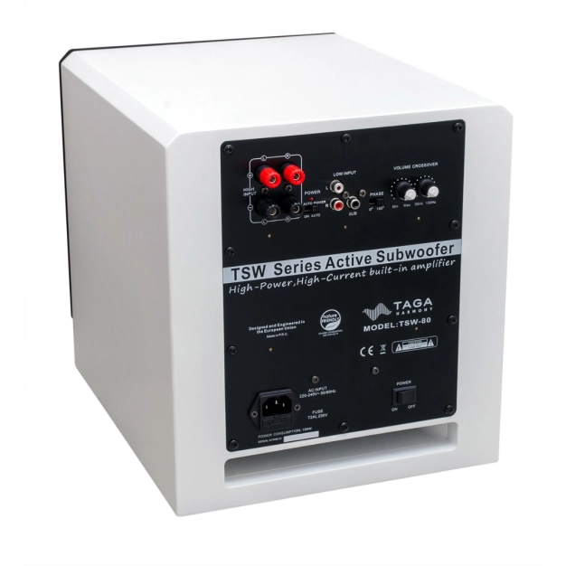 Сабвуфер Taga Harmony TSW-80 White