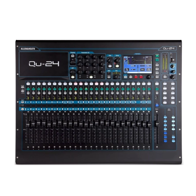 Цифровий пульт мікшерний Allen Heath Qu-24C Цифровий пульт мікшерний Allen Heath Qu-24C