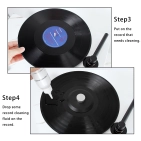 Автоматична машина для очищення вінілових пластинок (вакуумного типу) Goka GK-R12A BLACK