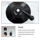 Автоматична машина для очищення вінілових пластинок (вакуумного типу) Goka GK-R12A BLACK