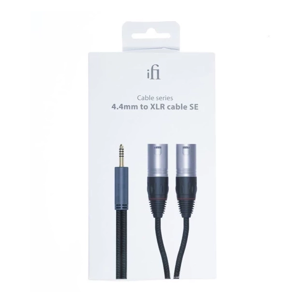 Аудіокабель iFi audio Balanced 4.4 mm to XLR cable SE купити в Україні Аудіокабель iFi audio Balanced 4.4 mm to XLR cable SE купити в Україні