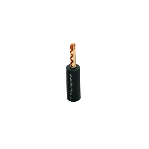 Рознімання Chord Crimp Gold Banana Plug & Black Cap купити, Україна, ціна