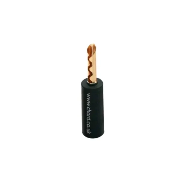Рознімання Chord Crimp Gold Banana Plug & Black Cap купити, Україна, ціна