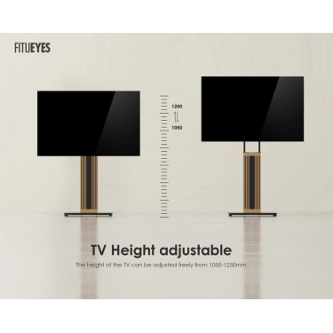 Підлогова стійка під ТБ Fitueyes Zen Series 32-65 "(S02N1444B-UK) Black