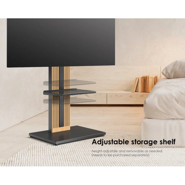 Підлогова стійка під ТБ Fitueyes Zen Series 32-65 "(S02N1444B-UK) Black