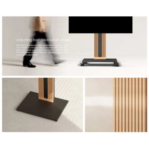 Підлогова стійка під ТБ Fitueyes Zen Series 32-65 "(S02N1444B-UK) Black