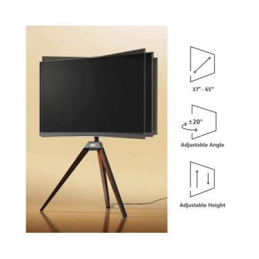 Підлогова стійка під ТБ Fitueyes Picasso Series 37-65″ (F08P1441L-UK) Walnut