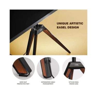 Підлогова стійка під ТБ Fitueyes Picasso Series 37-65″ (F08P1441L-UK) Walnut