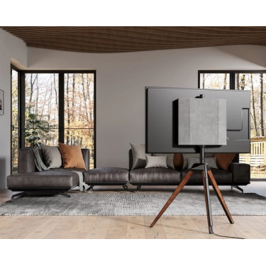 Підлогова стійка під ТБ Fitueyes Picasso Series 37-65″ (F08P1441L-UK) Walnut