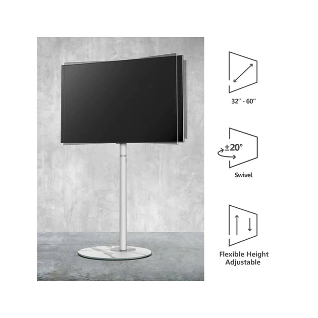 Підлогова стійка під ТБ Fitueyes Master Series 32-60″(F02M1443A-UK) White