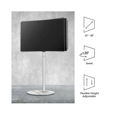 Підлогова стійка під ТБ Fitueyes Master Series 32-60″(F02M1443A-UK) White