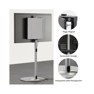 Підлогова стійка під ТБ Fitueyes Master Series 32-60 "(F02M1441J-UK) Silver
