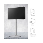 Підлогова стійка під ТБ Fitueyes Master Series 32-60 "(F02M1441J-UK) Silver Підлогова стійка під ТБ Fitueyes Master Series 32-60 "(F02M1441J-UK) Silver