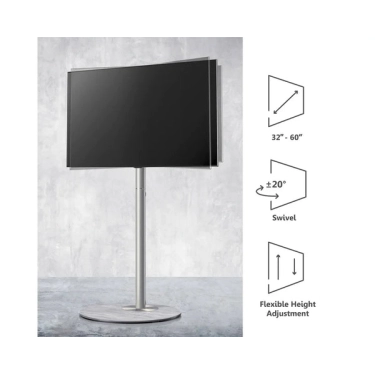 Підлогова стійка під ТБ Fitueyes Master Series 32-60 "(F02M1441J-UK) Silver