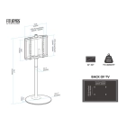 Підлогова стійка під ТБ Fitueyes Master Series 32-60 "(F02M1442B-UK) Black Підлогова стійка під ТБ Fitueyes Master Series 32-60 "(F02M1442B-UK) Black