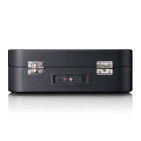 Вініловий програвач CLASSIC PHONO TT-116BK Retro Bluetooth із вбудованими динаміками, чорний