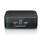 Вініловий програвач CLASSIC PHONO TT-116BK Retro Bluetooth із вбудованими динаміками, чорний