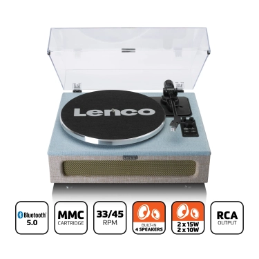 Програвач вінілових пластинок Lenco LS-440BUBG
