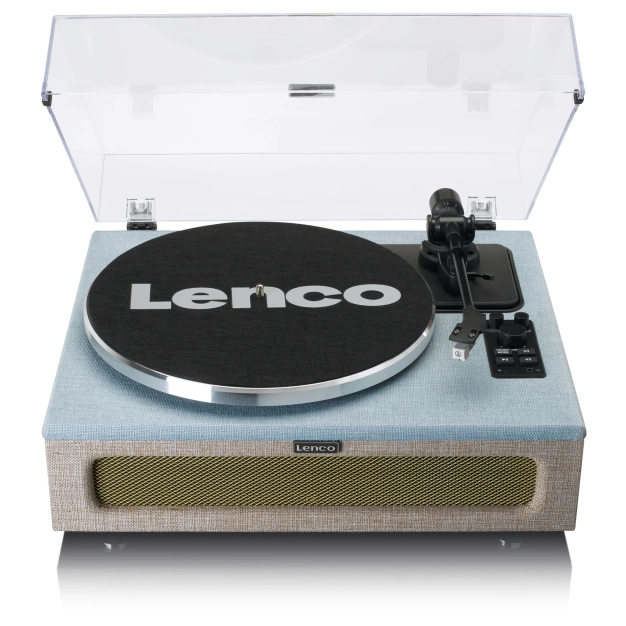 Lenco LS-440BUBG 4-Speaker Vinyl Turntable