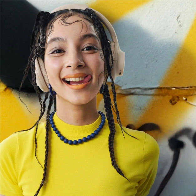 Бездротові навушники з шумопоглинанням Audio-Technica ATH-S300BT Beige