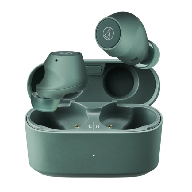Навушники Audio-Technica ATH-CKS30TW+GR Green