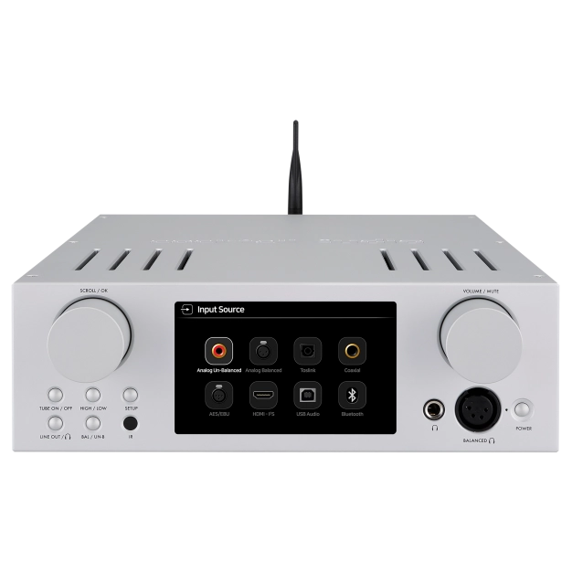 Hybrid Headphone Amplifier cocktailAudio HA500H Silver