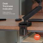 Кронштейн для монітора Vogel's MOMO 4137 Monitor Arm Motion Plus (black) Кронштейн для монітора Vogel's MOMO 4137 Monitor Arm Motion Plus (black)