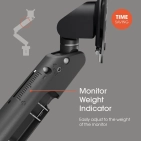 Кронштейн для монітора Vogel's MOMO 4136 Monitor Arm Motion Plus (black) Кронштейн для монітора Vogel's MOMO 4136 Monitor Arm Motion Plus (black)
