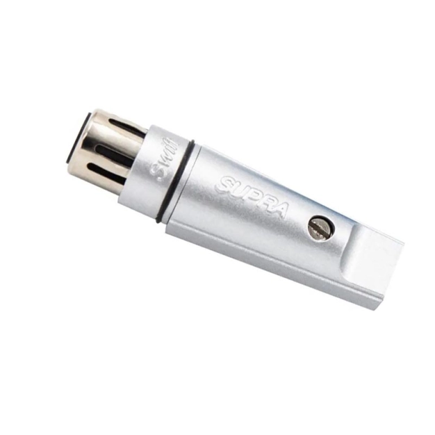 Конектор Supra SWIFT 3M XLR AU SILVER BULK