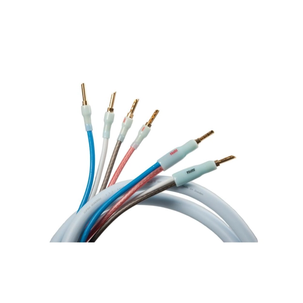 Акустический кабель Supra QUADRAX 4X2.0 BI-WIRE COMBICON 2,5M