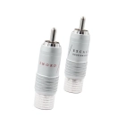 Конектори Supra RCA-8SL RHODIUM RED/BLACK PAIR BULK Конектори Supra RCA-8SL RHODIUM RED/BLACK PAIR BULK