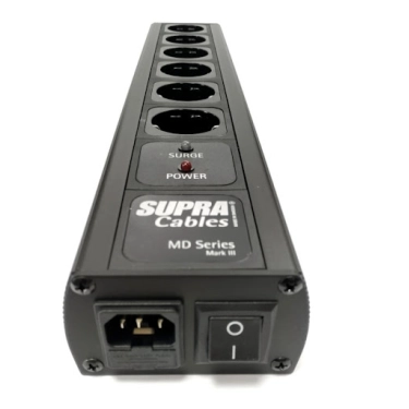 Мережевий блок Supra MAINS BLOCK MD06-EU/SP SWITCH SPC BK