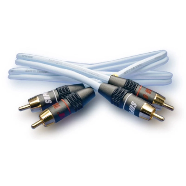 Аудіокабель Supra DUAL 2RCA-2RCA AUDIO 2M