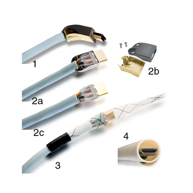 Установчий комплект Supra HDMI INSTALL KIT MET-B/BRAID Установчий комплект Supra HDMI INSTALL KIT MET-B/BRAID