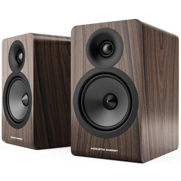 Полична акустика Acoustic Energy AE100² Walnut vinyl venner