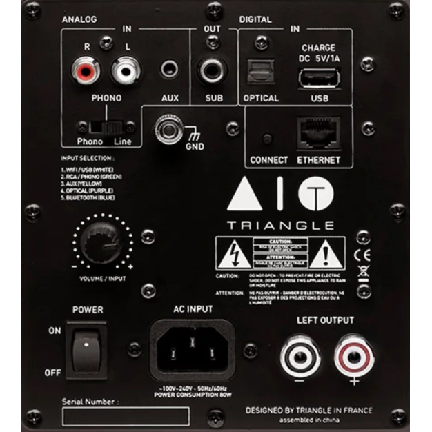 Активна акустика Triangle AIO TWIN Black