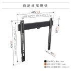 Vogel's TVM 5405 Кронштейн настінний для LED/LCD/OLED Vogel's TVM 5405 Кронштейн настінний для LED/LCD/OLED