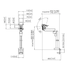 Vogel's MOMO2127 Black Кріплення для монітора Vogel's MOMO2127 Black Кріплення для монітора