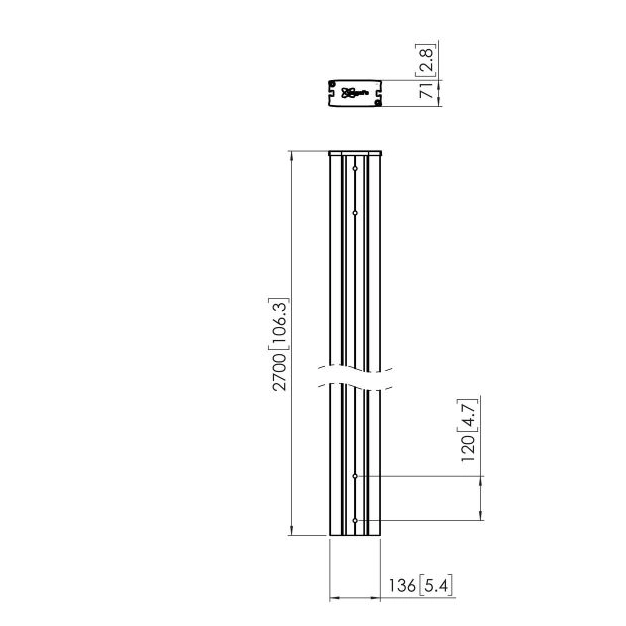 Vogel's PUC 2927B Стійка для відеостін