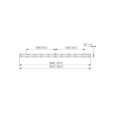 Vogel's PFB3433B Інтерфейсна панель
