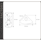 Акустична система Cornered Audio A3 White