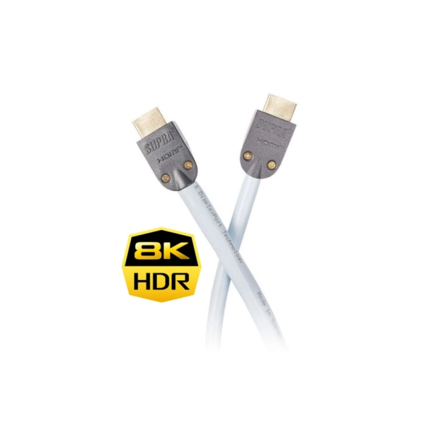 Кабель Supra HDMI-HDMI 2.1 UHD8K 0.5M